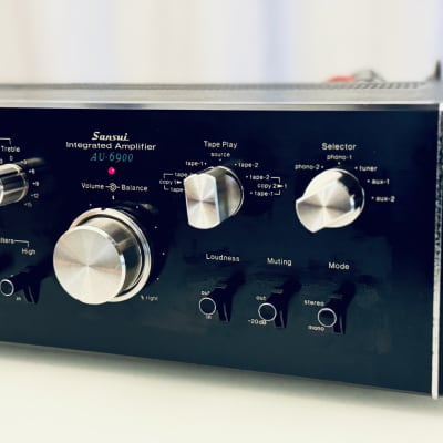 【SANSUI サンスイ AU-6900 プリメインアンプ】 💥💥💥Vintage Sansui AU-6900 Integrated Amplifier - Serviced +