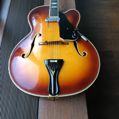 Albanus Professional 17" Archtop (1950's) - RARE and VIBRANT! image 14