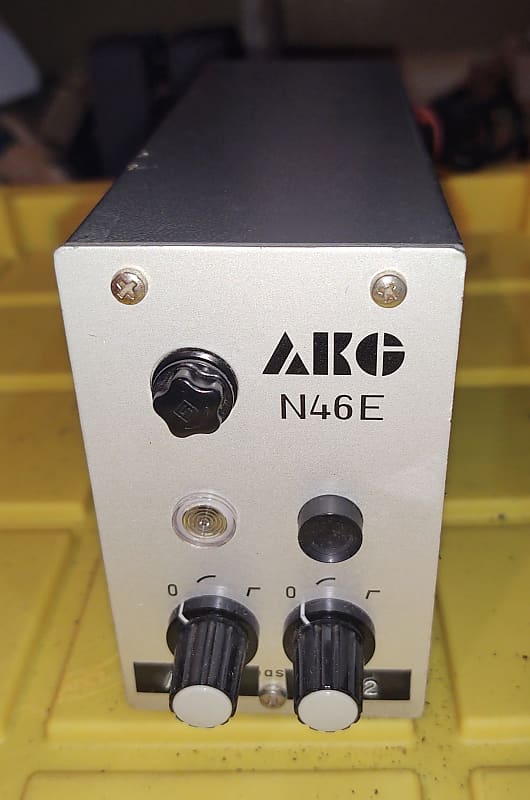 AKG N46E 48v phantom power supply for condenser microphone 2 Reverb