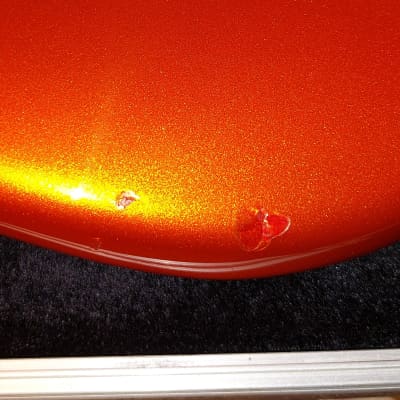 Mike Lull  V-4 Jazz Bass  2020 - Candy Orange image 8
