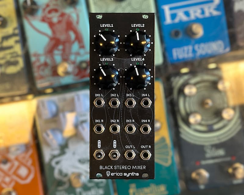 Erica Synths Black Stereo Mixer V3