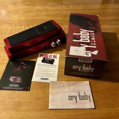 Reverb.com listing, price, conditions, and images for dunlop-sw95-slash-signature-cry-baby-wah-wah