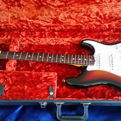Fender Jimi Hendrix Voodoo Strat Rosewood Fretboard 1998 - 2000 3-Color Sunburst Abby Ybarra CS Pups image 1