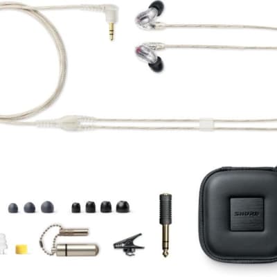 Shure SE846 Pro Gen 2 Sound Isolating Earphones, Clear image 2
