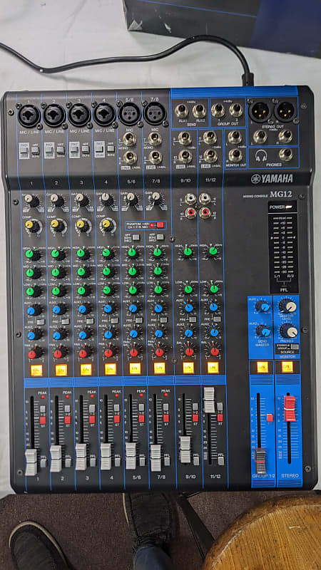 Yamaha MG12 Analog Mixer | Reverb