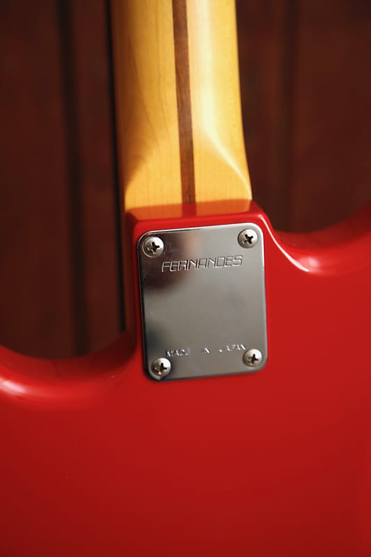 Fernandes RST-50 'The Revival' Series Fiesta Red Solidbody Fernandes RST-50 'The Revival' Series Fiesta Red Solidbody
