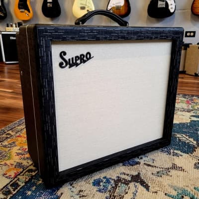 Supro Royale 1932r 1x12 50W Guitar Tube Combo Amp, Black Scandia, Variable Power Amp VERSATILE!, Mint image 22