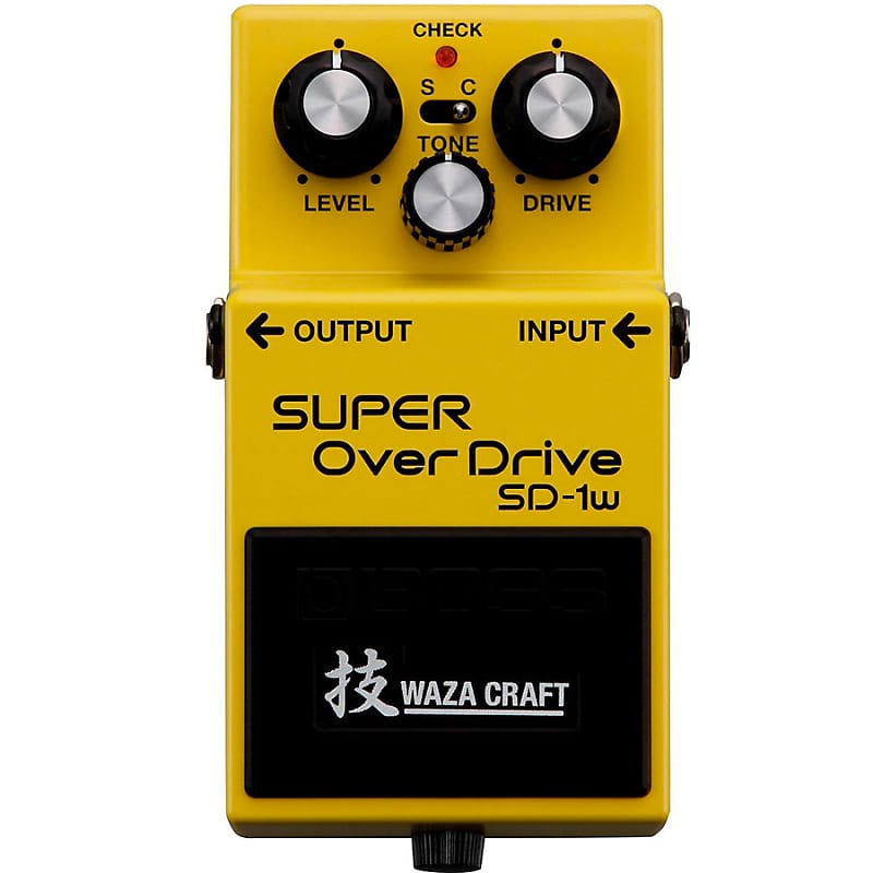 Boss SD-1W Super Overdrive Waza Craft