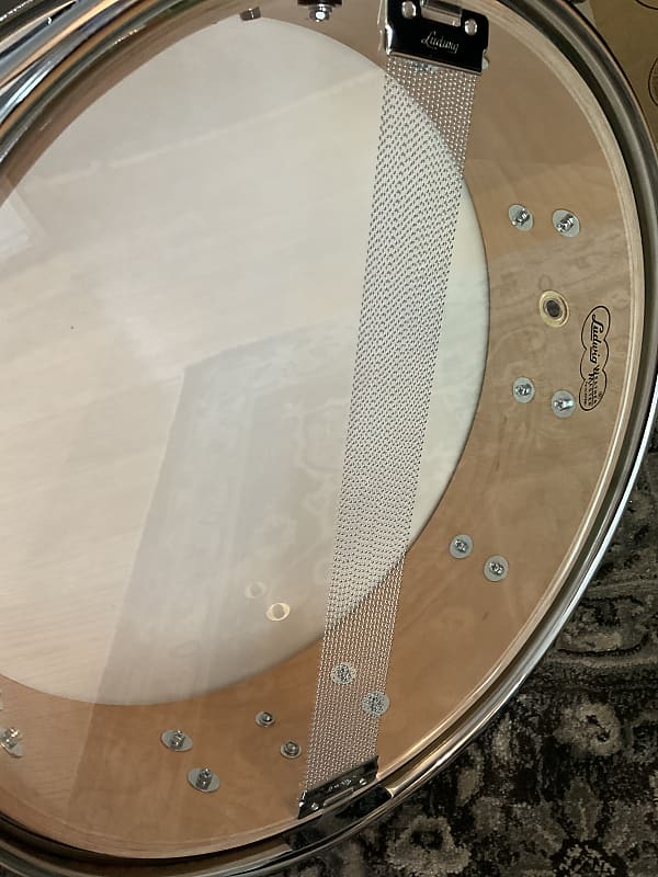 Ludwig 4x14” Classic Maple Custom Snare Drum Citrus Mod | Reverb