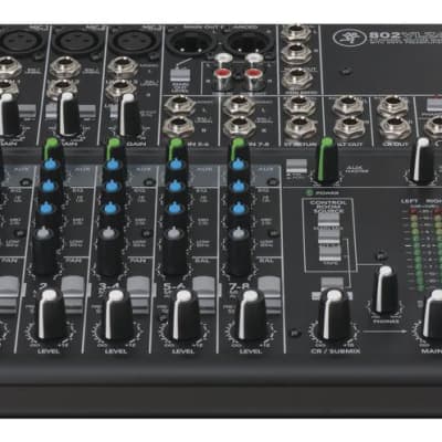 Mackie 802VLZ4 8 Channel Ultra Compact Mixer - The Music Den