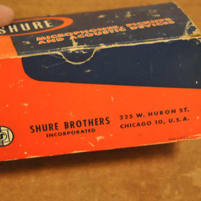 Shure A 86 A Transformer New In Box 1950's/1960's image 3