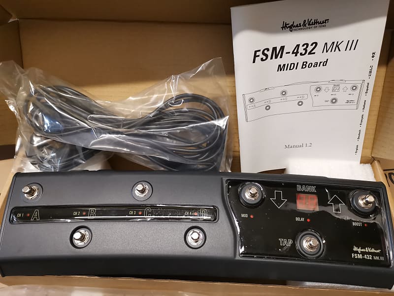 Hughes & Kettner FSM-432 MK III Footswitch | Reverb Canada