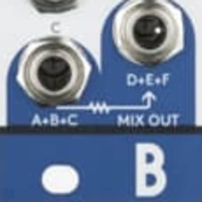 Bastl Instruments ABC - Simple Six Channel Signal Mixer Aluminum image 2