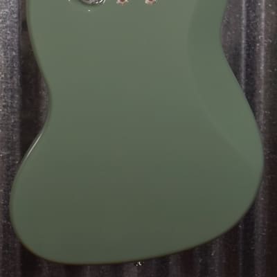 G&L USA JB-5 Matcha Green Tea 5 String Jazz Bass Maple Satin Neck & Case #6094 image 11