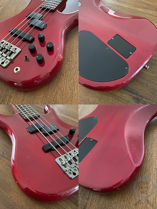 Aria Pro II Bass, RSB Formula, Active P/J, Wine Red, MIJ