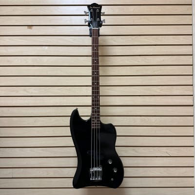 De Armond Jet-Star Spel 4 String Bass Black for sale