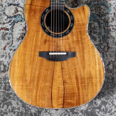 オベーションUSAコレクターズモデル 2009 Ovation Collectors USA Limited Edition! Gorgeous Koa