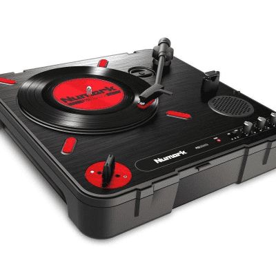NUMARK PT01 Scratch Portable Turntable With Scratch Switch & Carry Case image 5