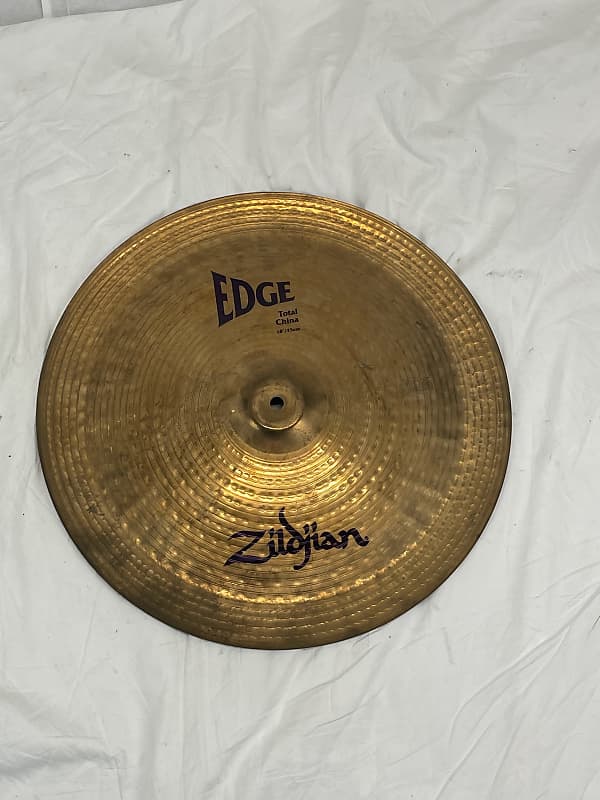 Zildjian Edge 18” Total China cymbal 2000’s Reverb