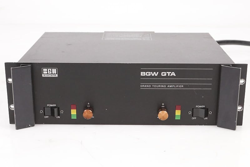 BGW GTA Grand Touring Amplifier 2-Channel Power Amp #39181