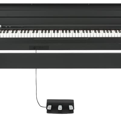 Korg LP-180 Digital Piano - Black COMPLETE HOME BUNDLE image 2