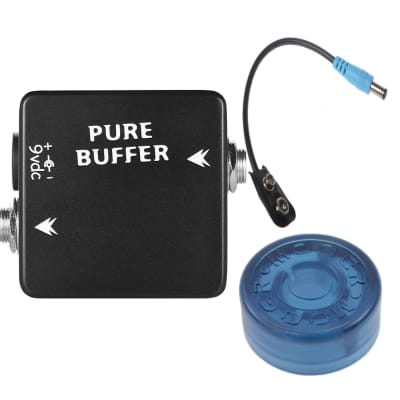 Mosky Audio Pure Buffer Guitar Effect Pedal + Battery Cable + Mooer Topper image 1