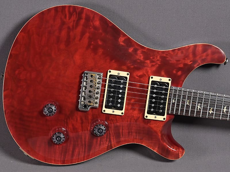 PRS Custom 24 20th Anniversary Black Cherry 1-Pc. Top 2005 | Reverb