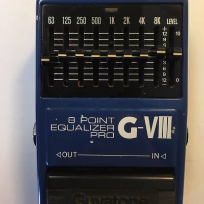 Guyatone PS-036 G-VIII 8-Point Equalizer Pro Rare Vintage