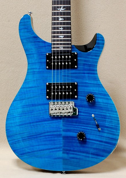 PRS SE Custom 24 2014 Sapphire Blue | Reverb