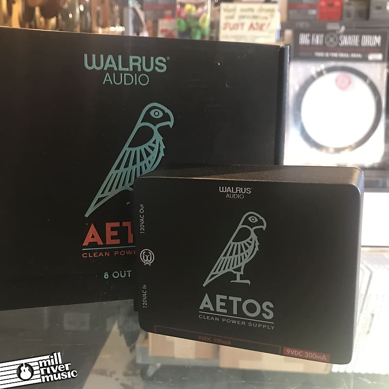 Walrus Audio Aetos 8-Output Power Source w/ Box Used
