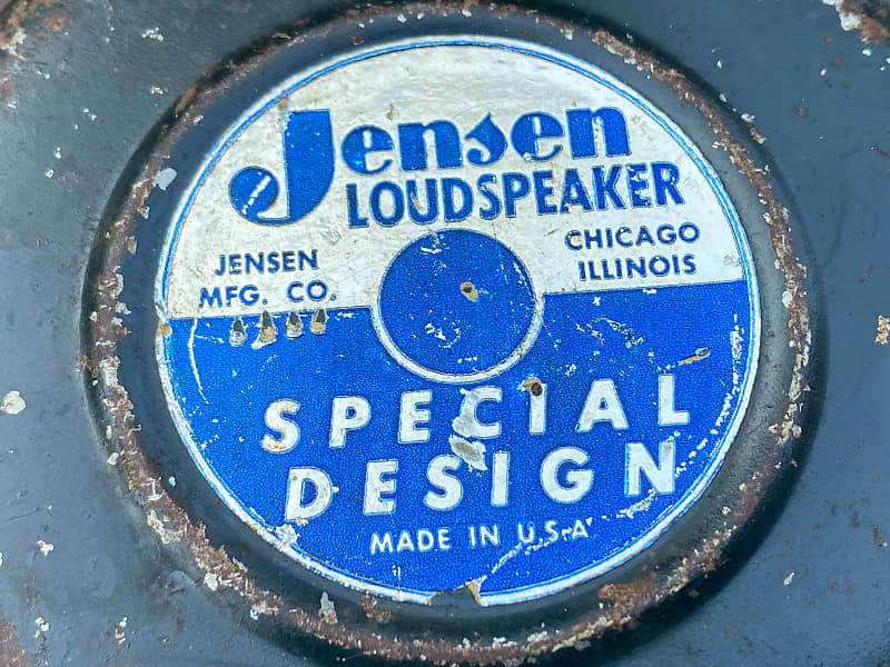 Original vintage Jensen Alnico 12" Speaker Bell cover Reverb