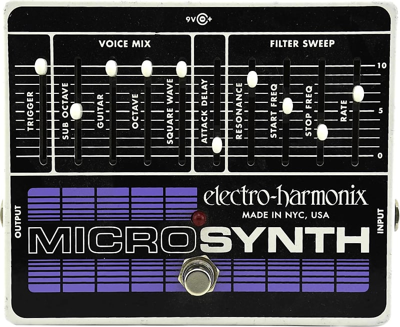 Electro Harmonix Microsynth Analog Effects Pedal image 1