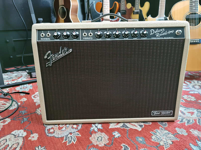 Fender Deluxe Reverb Tonemaster Blonde 2020 Blonde | Reverb