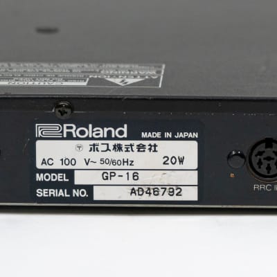 Roland GP-16 Digital Guitar Effects Processor | Reverb