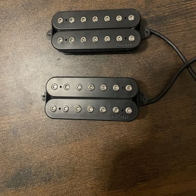 DiMarzio Fusion Edge 6 String Pickup Set Black Neck and Bridge | Reverb