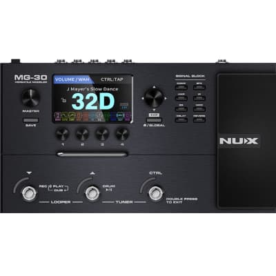 Reverb.com listing, price, conditions, and images for nux-nux-mg-30-multi-effect