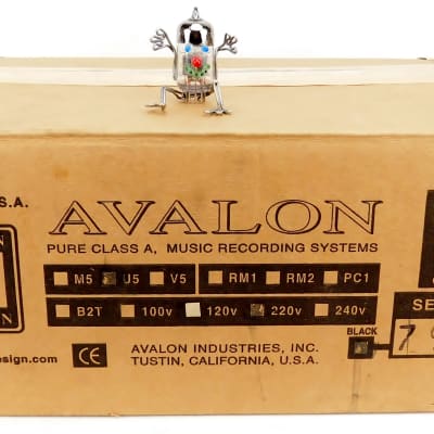 Avalon U5 Mono Black Instrument & DI Preamp +Neuwertig +OVP+ 1,5 Jahre Garantie image 3