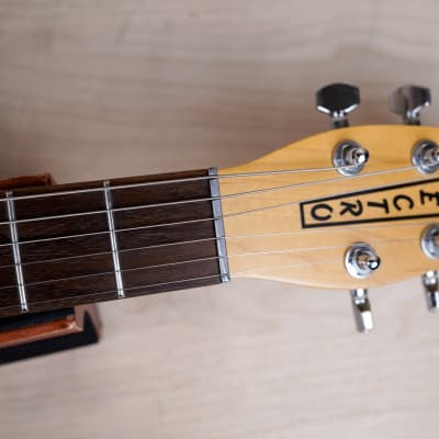 Danelectro '56-U3 Reissue 1999 Gold Sparkle Modified with Bigsby Style Tremolo w/ Bag image 5