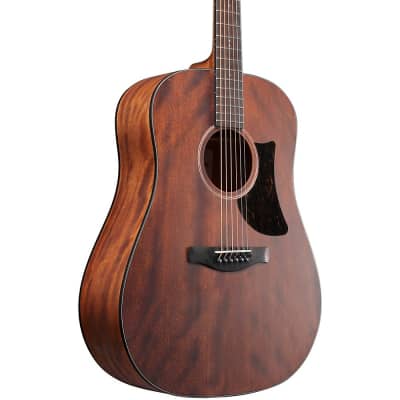 Ibanez AAD140 Advanced Acoustic Solid Top Dreadnought Guitar Open Pore Satin Natural for sale