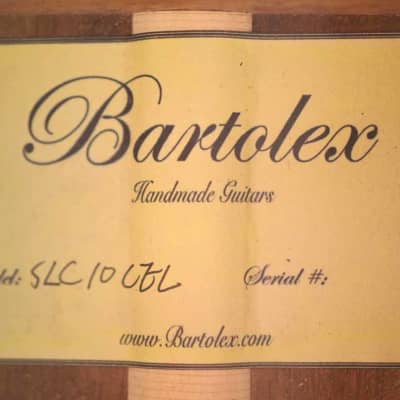 Bartolex SLC10CEL Classical 10-String Harp Guitar, w/Pickup, Cutaway, Sound Port, w/Softshell Case image 17