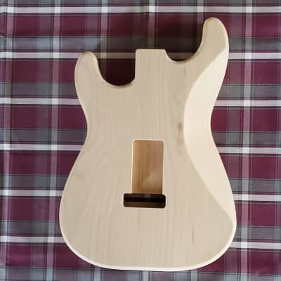 Woodtech Routing Paint Grade Alder Stratocaster Body - Unfinished image 2