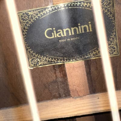 1970s Giannini AWN 300 Classical Guitar Brazil image 15