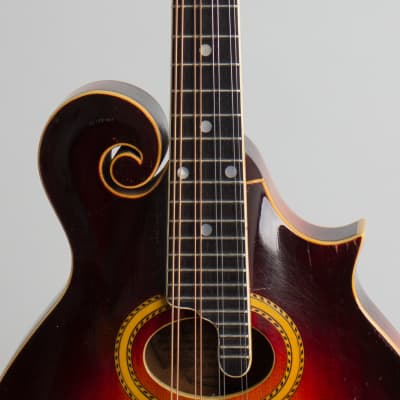 Gibson  F-4 with Virzi Carved Top Mandolin (1917), ser. #11068 (FON), black tolex hard shell case. image 8