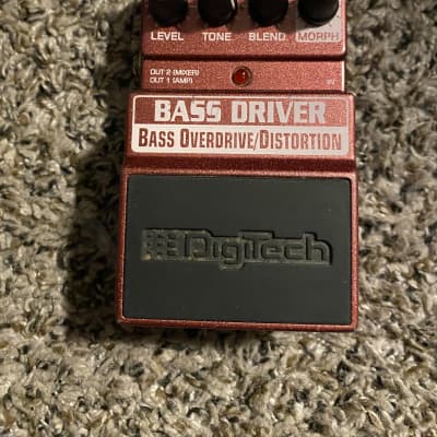 Reverb.com listing, price, conditions, and images for digitech-bass-driver-overdrive-distortion-pedal