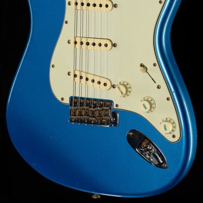 Fender Custom Shop Willcutt True '62 Stratocaster Journeyman Relic Lake Placid Blue Large C (057) for sale