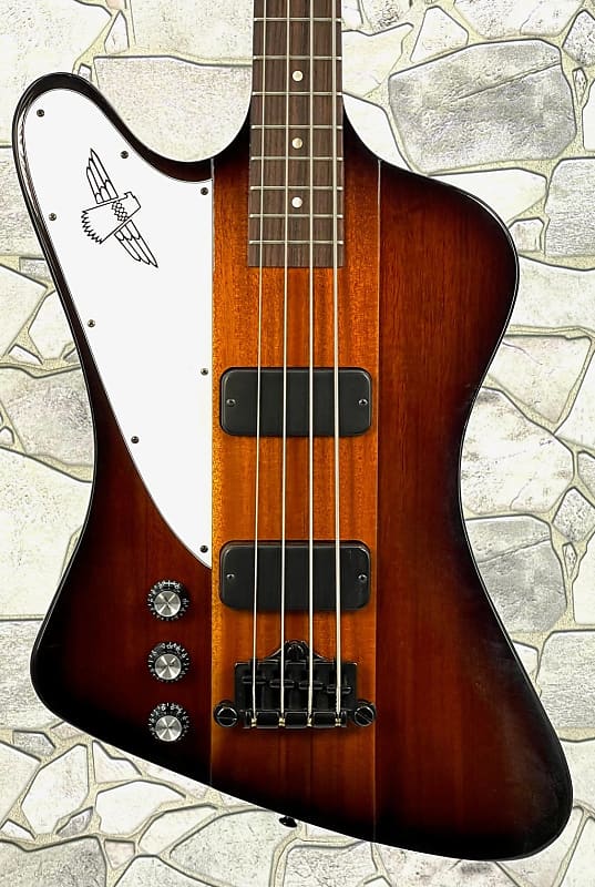 Gibson Left Handed Thunderbird IV 4 string Bass Guitar in Sunburst with case in Excellent Condition image 1