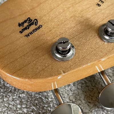 2019 Fender Stratocaster Loaded Maple Neck Staggered Tuners + F Neck Plate w Screws MIM Mexico image 17