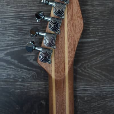 AIO TC1 Left-Handed Electric Guitar - Natural Walnut 001 image 11