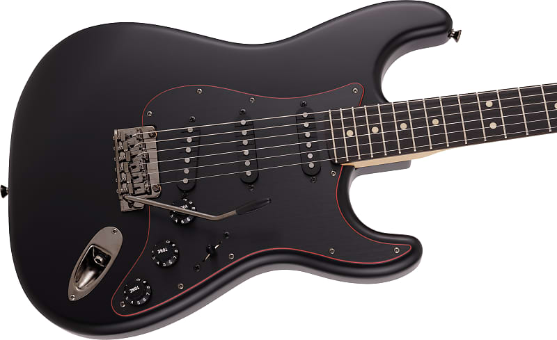 Fender Limited Edition MIJ Hybrid II Stratocaster Noir | Reverb