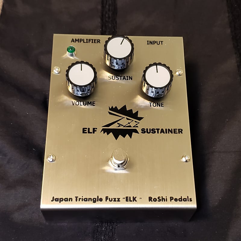 Roshi Pedals Elf Fuzz Elk Big Muff Sustainar Pedal Triangle